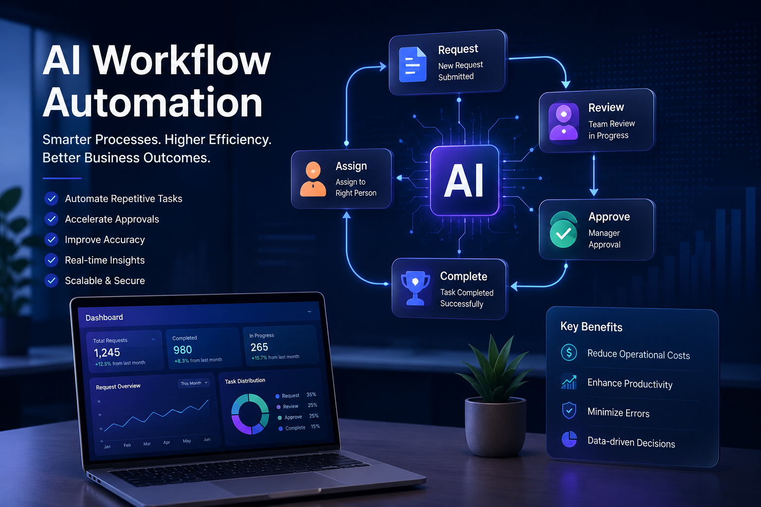 AI Workflow Automation Software for Business Process Optimization
